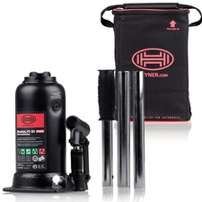 5t hydraulischer Unterstellheber Heyner DoubleLift Premium Wagenheber + Tasche