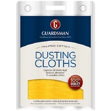 (24) ea Guardsman 462700 5 packs Ultimate Re Usable Lint Free Dusting Cloths