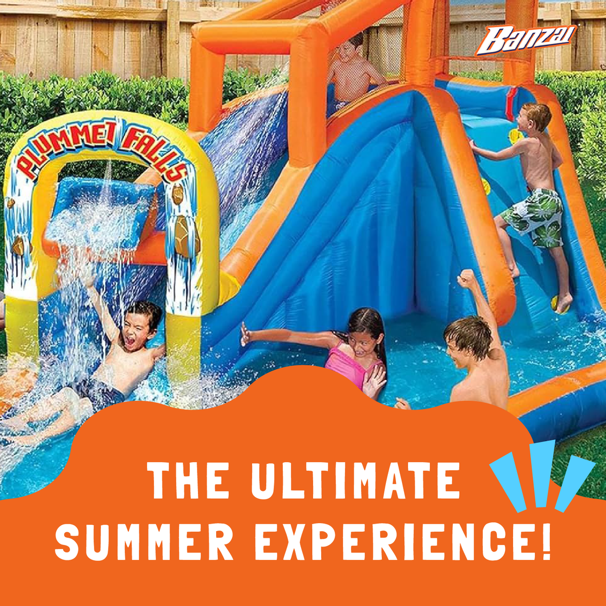 Banzai Pipeline Twist Aqua Park BANZAI Multi Polyester Pipeline