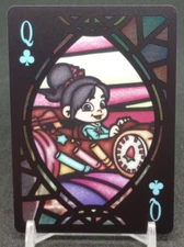2021 Tenyo Disney Stained Glass Playing Cards Disney Vanellope Von Schweetz #Q