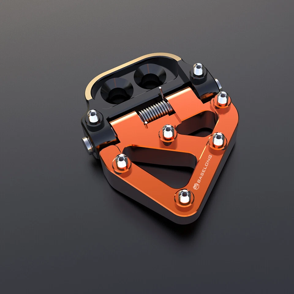 Folding BRAKE PEDAL STEP PLATE For HUSQVARNA WR 125 WR 250 WR 300 WR 350 WR 450 Foto 2 de 4