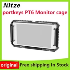 Nitze JT-I02A Monitor Camera Cage Built-in NATO Rail Design for PortKeys PT6 