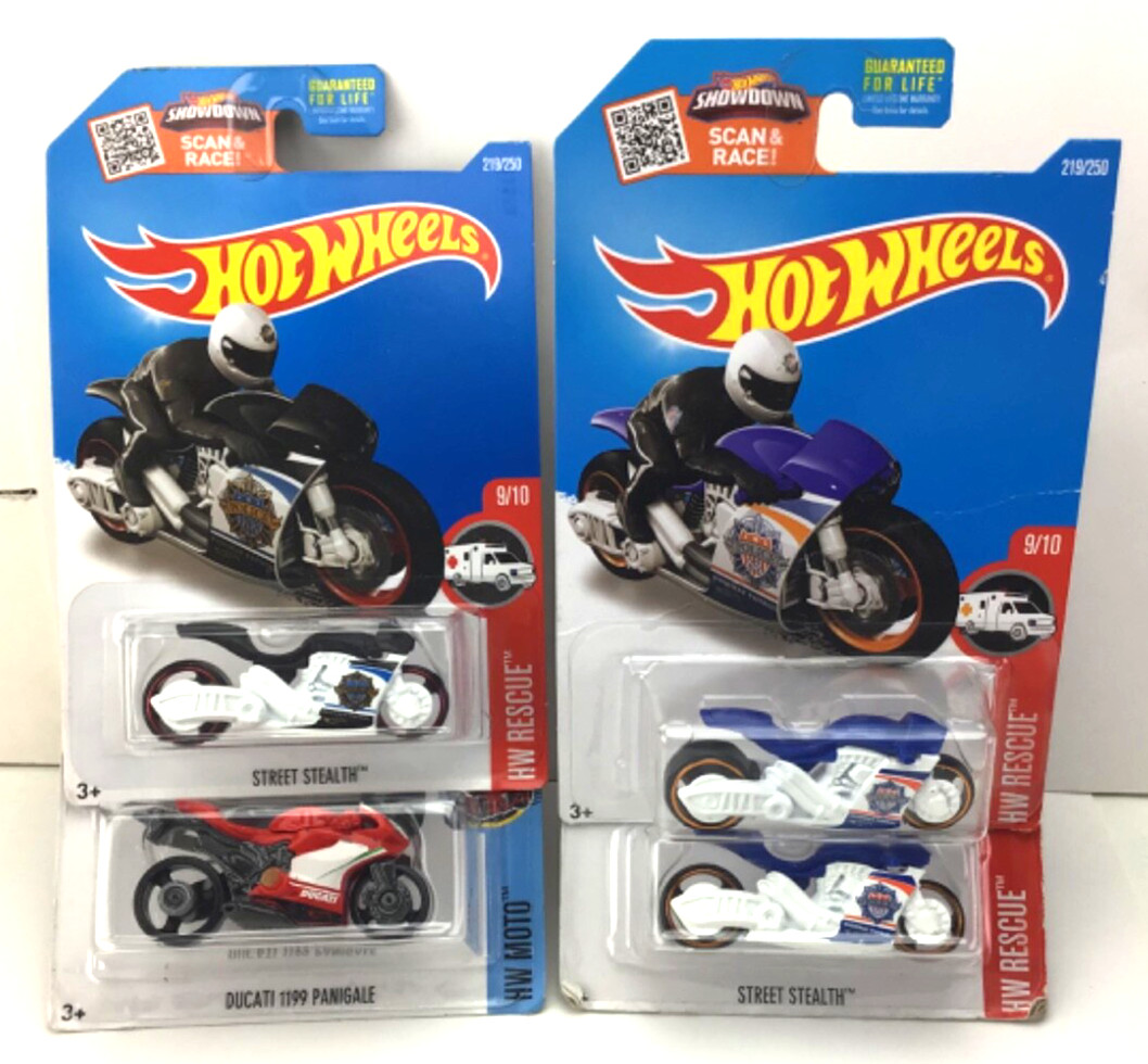 HOT WHEELS 2016 M/L #219/250 Factory Fresh Street Stealth HW Rescue 9/10