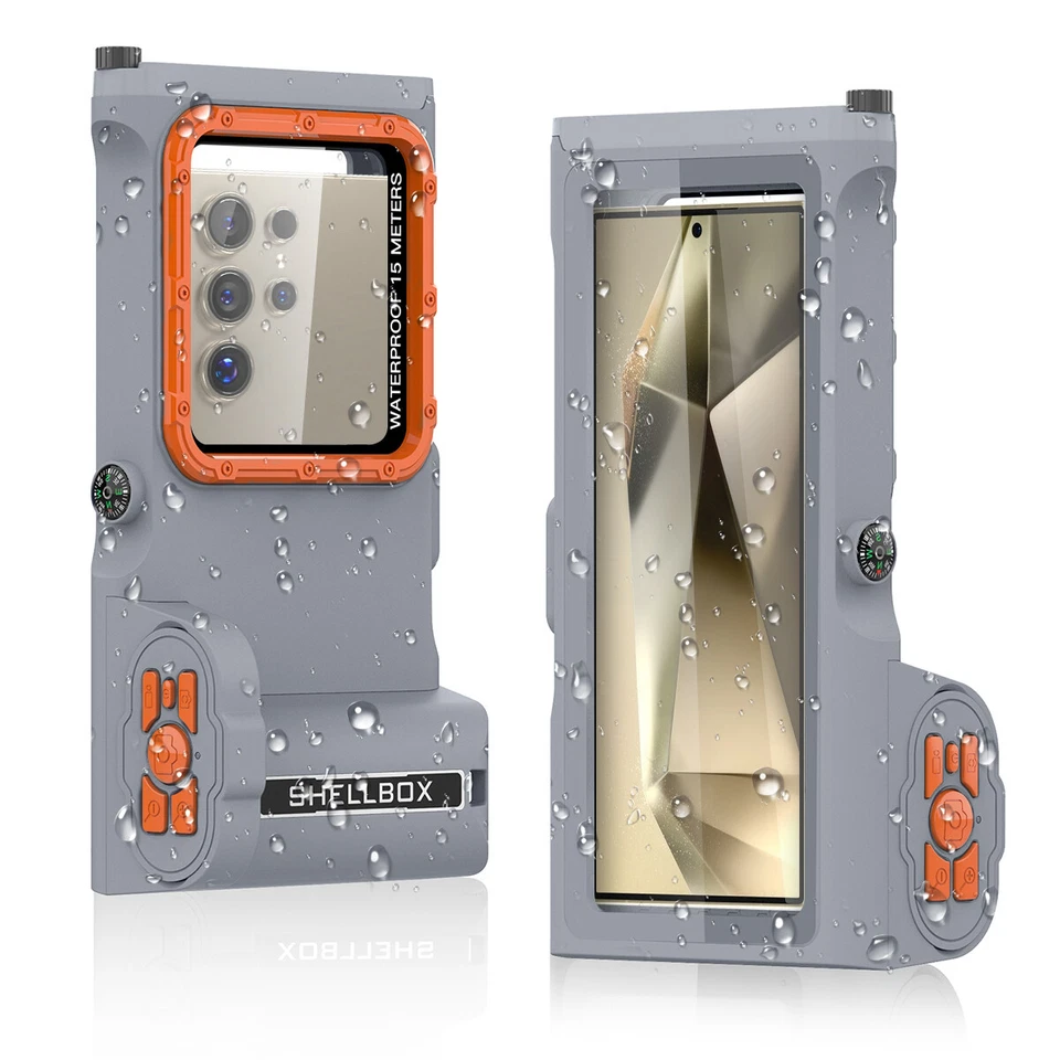 Universal Phone Waterproof Case Underwater Diving Camera Cover iPhone 15 14 13 X - Image 3 of 4