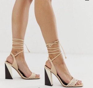 asos nude heel