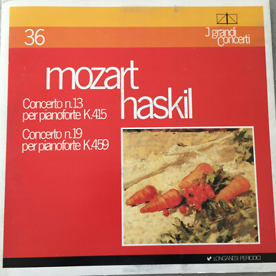 MOZART: Concertos n.13 /19 - Haskil / Fricsay (IT GCL 36 / Live / FOC / NM)