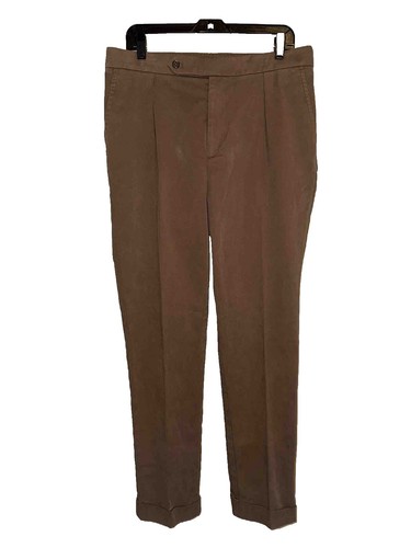 Polo Ralph Lauren W34 Navy 90s Vintage Cotton Chino Pants Made in