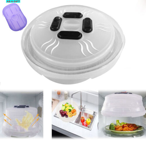 Design Microwave Cover For Food Upgraded Magnet Vented Microwave Food Cover 12in