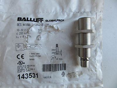 Balluff 143531 BESM18MI Sensor NSC80B-S04G NEW!!! Free Shipping