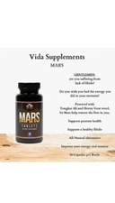 Divine Dietary Supplement Mars- 30 Tablets. Boost Male Health.