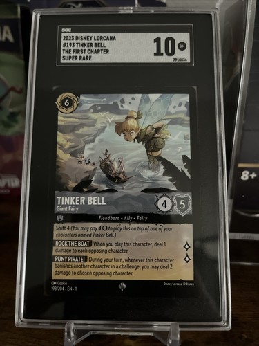 Tinker Bell - Giant Fairy graded SGC 10 for sale on eBay