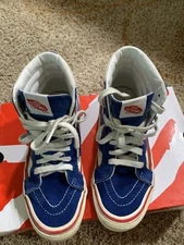 Size 5.5 - VANS Sk8-Hi 38 DX Anaheim Factory - Stripes Women Size 7