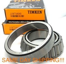 JLM704649/JLM704610 1.9685x3.3071x0.8661" Timken Single Row Taper Roller Bearing