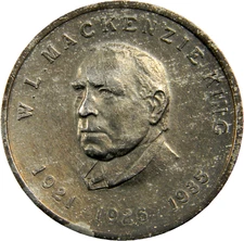 1975 Ottawa Canada W. L. Mackenzie King Promotional Gas Token   (02419)