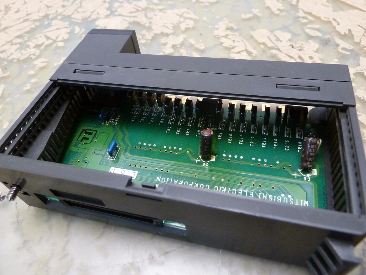 Mitsubishi A1SY80 output module DC12/24V 0.8A [2*U-52] | eBay