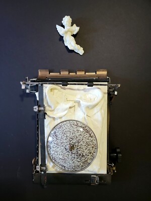 Original Assemblage ArtWork with certificate of authenticity/ Persian/American 