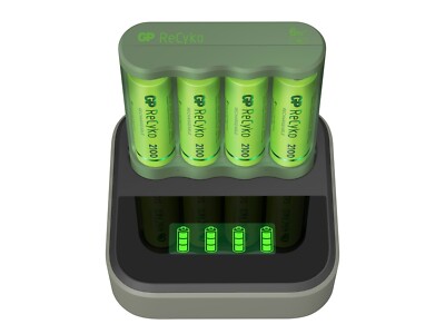 GP ReCyko Everyday Batterieladegerät B421 (USB) + D