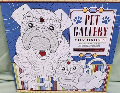 Pet Gallery Fur Babies Coloring Book T1
