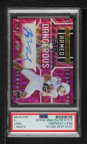 2023 Leaf Metal Riley Leonard #AD-RL1