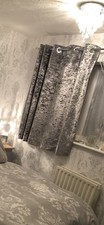 Sundour Crushed Velvet Curtains 66x54