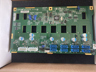 Supermicro Super SAS743TQ 8 Bay LFF HDD Server backplane SAS/SATA 6Gbps