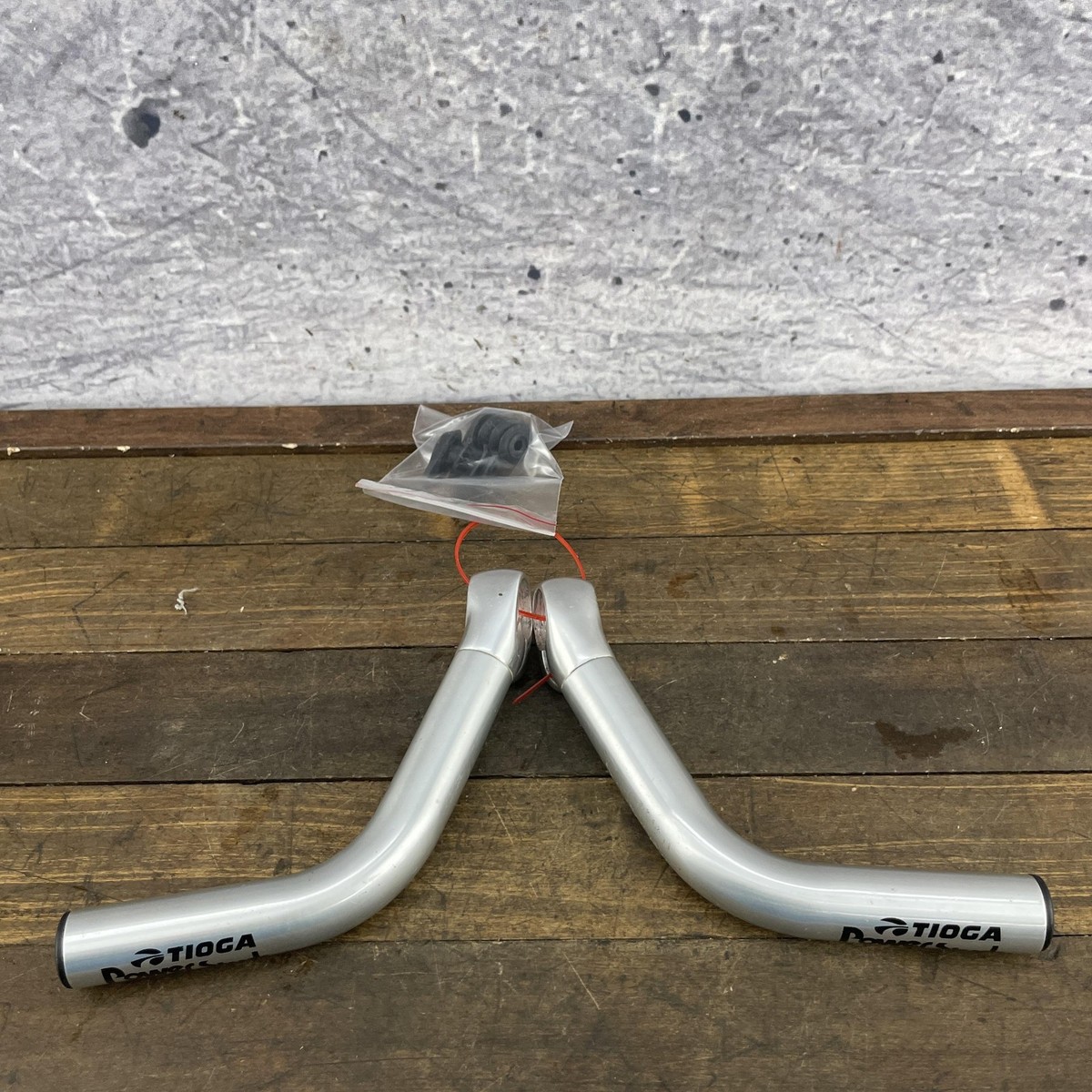 Scott AT2 Guidon Bull Bar Corne Argent Brahma VTT 520mm 250g Poids Léger A1