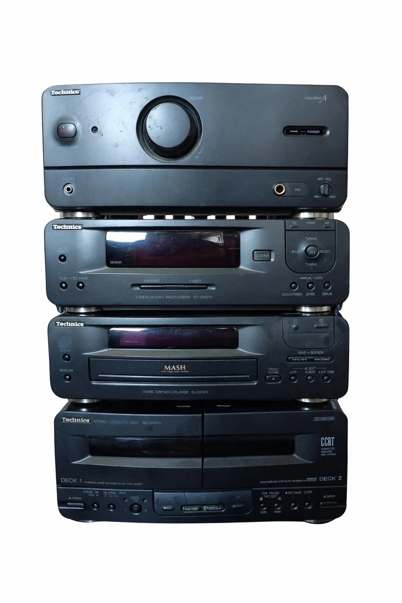VINTAGE TECHNICS HIFI Amplifier Cassette & Tuner System New Class A