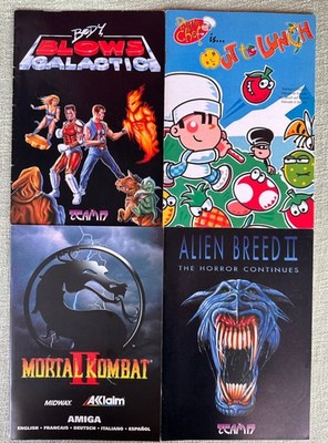 Originale Spiele Anleitungen, AMIGA 500-A4000, Commodore, RARE