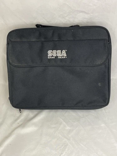 SEGA Game Gear - Vintage Black Carrying Case Travel Bag