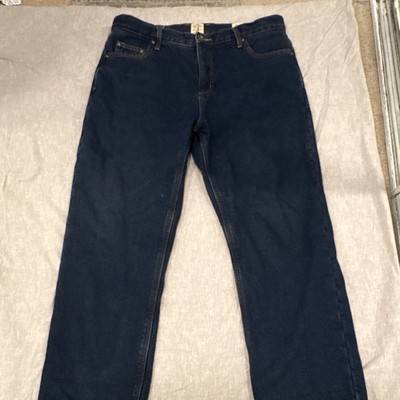 Red Head Dark Blue Regular Fit Straight Denim Jeans, 5-Pocket Design