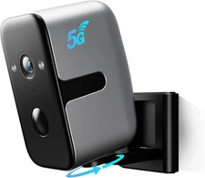 Security Cameras Wireless Outdoor,5G WiFi Magnetic Pet/Baby Camera,2K Pan Rotati