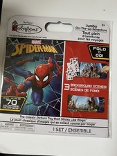 NEW Marvel Spider-Man Jumbo On-The-Go Adventure Colorforms Travel Sticker Set
