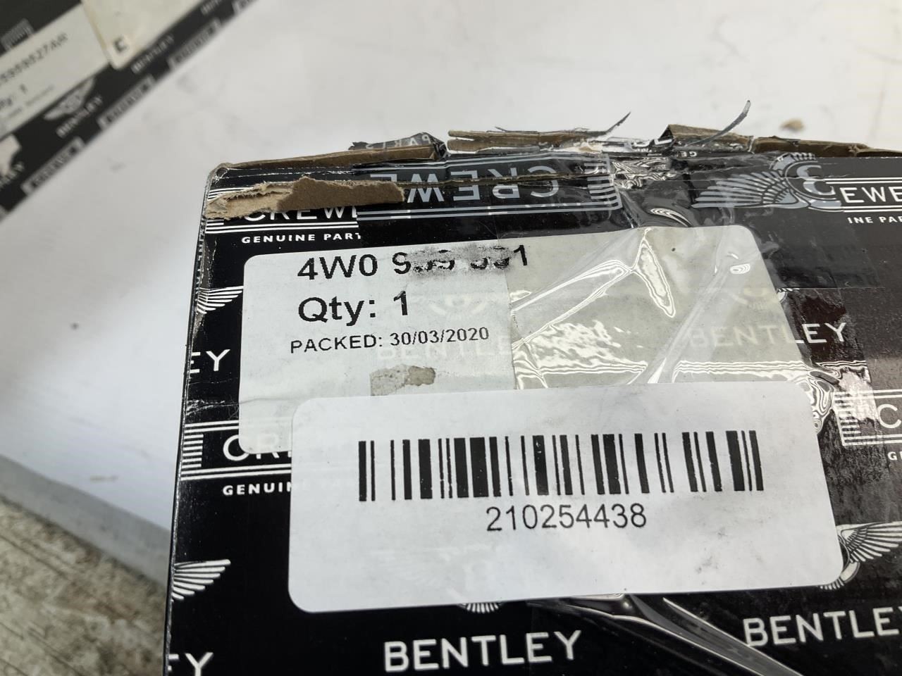 06-18 Bentley Continental Flying Spur Sunroof Sun Roof Motor Q