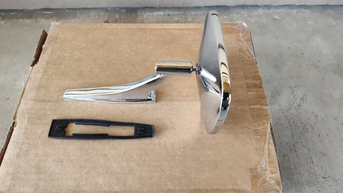 1965-1972 Chevrolet chrome LH square driver side door mirror