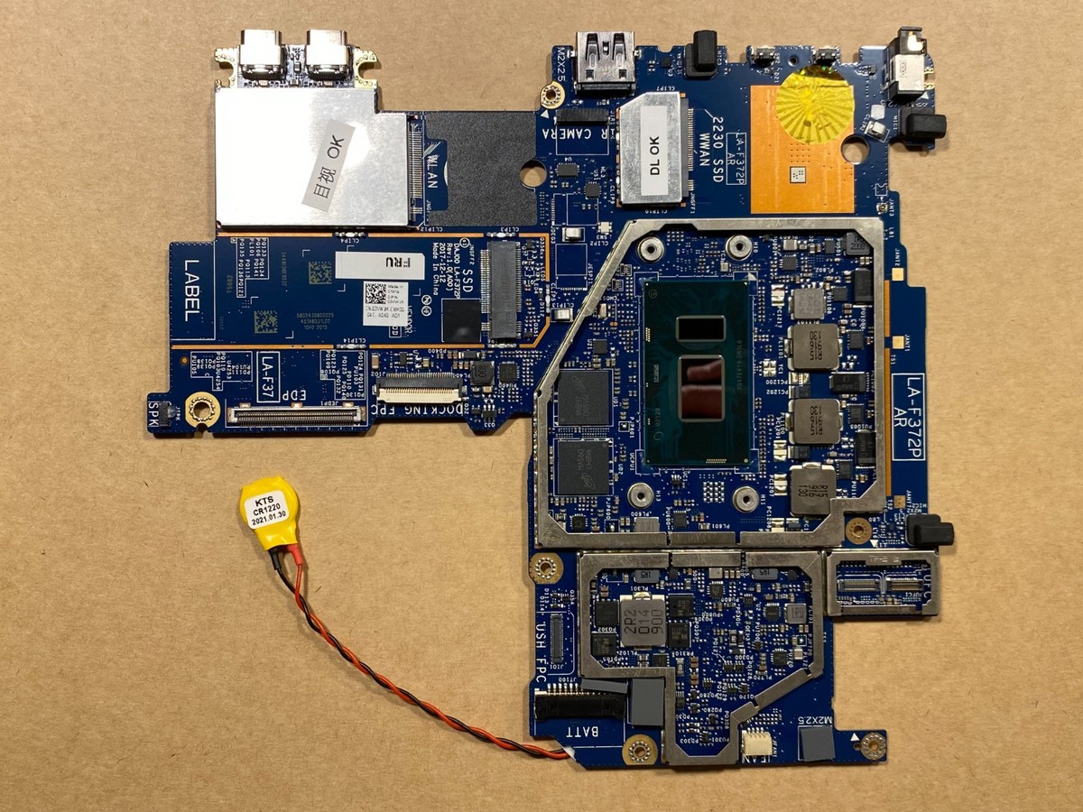 NEW Dell Latitude 5290 2-in-1 Intel Motherboard i7-8650U 16GB LA