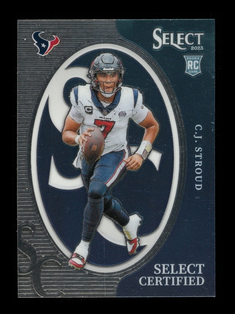 CJ Stroud Panini Select Select Certified Rookies #CROCST Base