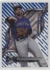 2018 High Tek Pattern 1 Waves/Diagonals Blue Rainbow Foil Nolan Arenado 04br