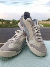 Talla 8 - Puma Roma OG Nylon Metálico Susurro Blanco Plata