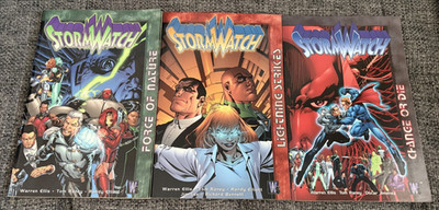 Stormwatch Ellis Vol 1-5 and New 52 Vol 1-4 DC/Wildstorm 9 trades (tpb)