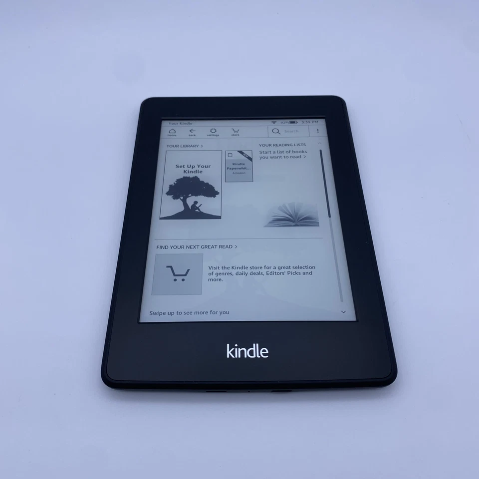 Amazon Kindle Paperwhite (7th Gen.) DP75SDI 4GB Wi-Fi 6" E-Reader Black - Image 2 of 4