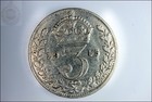 1915 ~ KING GEORGE V ~ SILVER THREEPENCE ( 3d ) COIN; 1.39 GRAMS OF .925 SILVER.