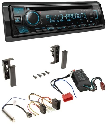 Kenwood Bluetooth USB CD MP3 DAB Autoradio für Audi A2 A3 8L A6 C5 A4 B5 Bose Ak - Bild 1 von 4