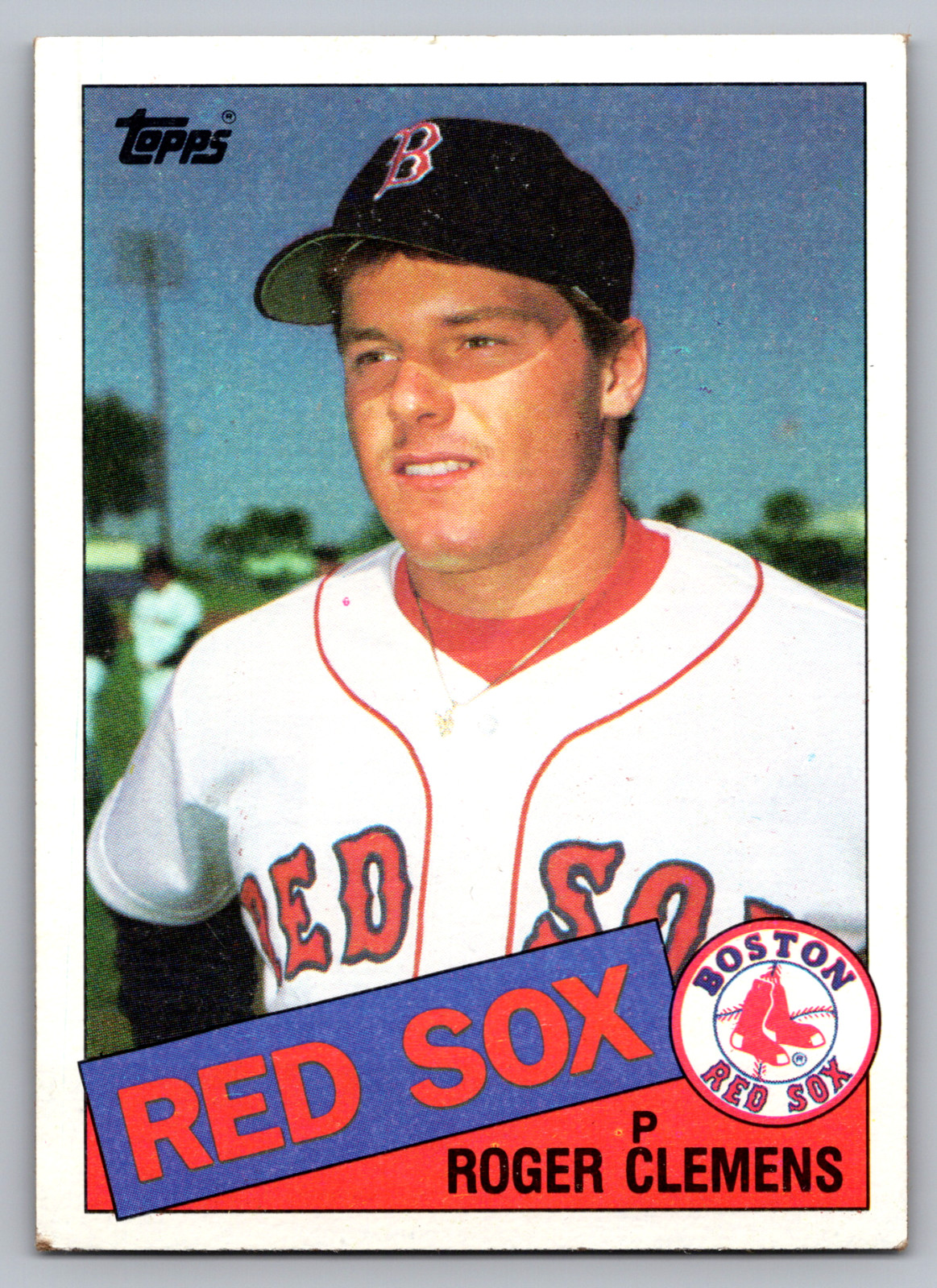1985 TOPPS #181 ROGER CLEMENS RED SOX ROOKIE