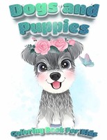 Coloring Book Happy | Dogs And Puppies Coloring Book For Kids | Taschenbuch