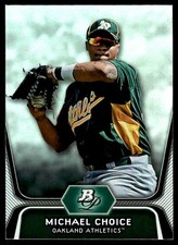 Michael Choice 2012 Bowman Platinum #BPP8 Athletics MLB READ FREE SHIPPING