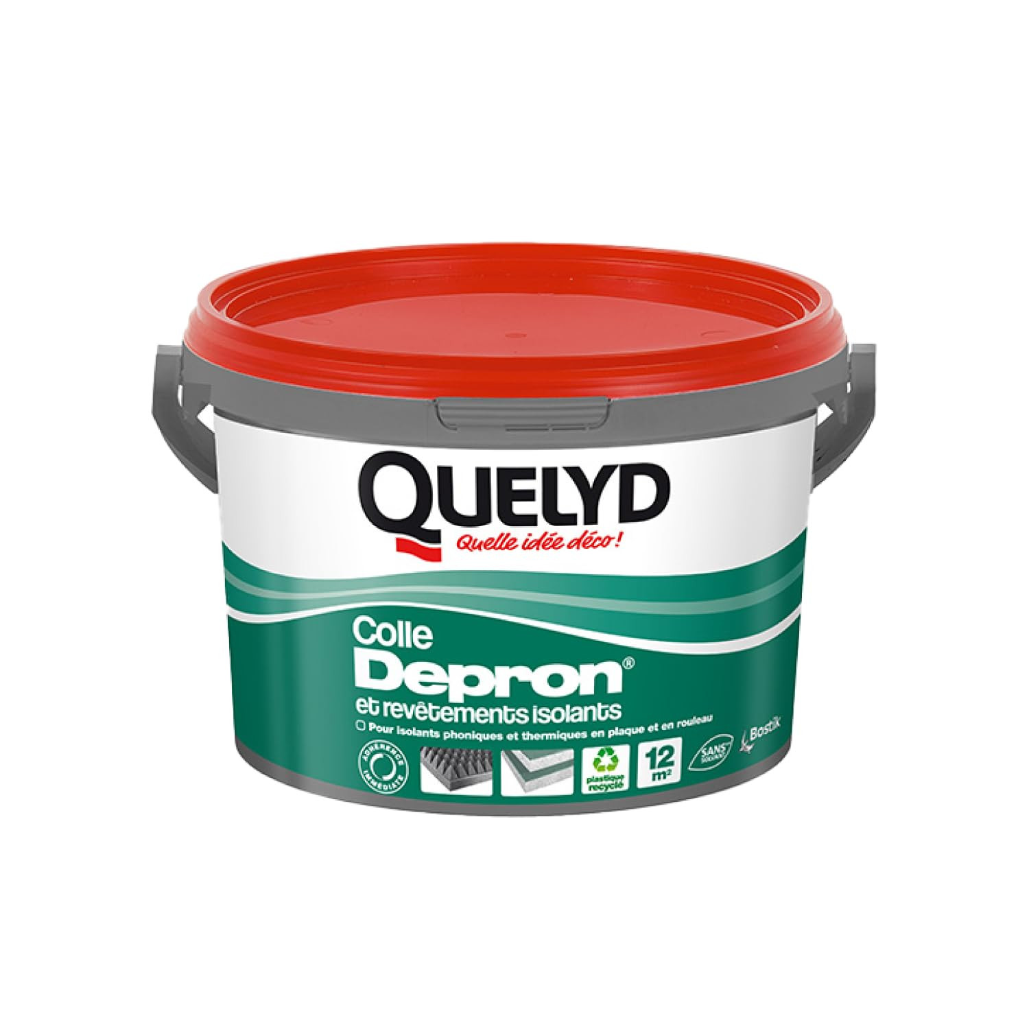 Adesivo per Depron 3 Kg | Collante Bianco ad Alta Resa per Pannelli XPS