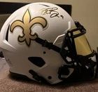 Drew Brees New Orleans Saints Signed Full Size Authentic Helmet Beckett COA