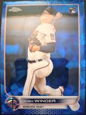 2022 Topps Chrome Update Baseball Sapphire Parallel Singles - You Choose