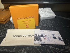 Louis Vuitton Monogram White Ski Cardholder Wallet