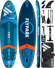 10'8/11'x35'' Fishing Family Stable Inflatable Paddle Boards, 430lb/3 People,